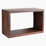 Factory rectangular open wall shelf small - Image 4