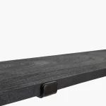 Factory black wall shelf 80 cm - Image 4