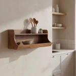 Factory garage wall shelf