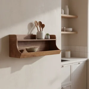 Factory garage wall shelf