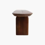Bullnose bench brown 180cm - Image 4