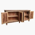 Farmwood 4-door sideboard - Image 3