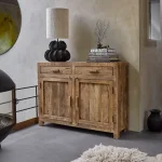 Farmwood 2 door + 2 drawer sideboard