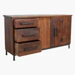 Factory 2-door & 3-drawers sideboard - Image 3