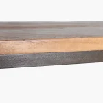 Factory tall iron rack with wooden shelves - Image 7
