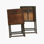 Factory folding bistro stool large - Image 4
