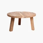 Farmwood coffee table round - Image 2