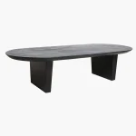 Bullnose coffee table black - Image 2