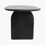 Bullnose dining table mix black 180cm - Image 3