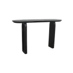 Bullnose console table black - Image 2