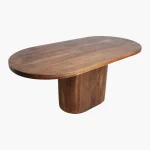 Bullnose Oblong dining table 240cm - Image 2