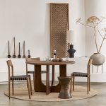 Bullnose dining table round