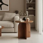Bullnose side table 50 cm
