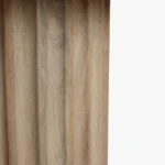 Bullnose side table reversed fluted - Image 5