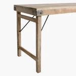 Limewash folding market table - Image 3
