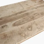 Limewash folding coffee table - Image 4