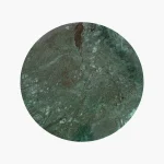 Marble side table round green - Image 3