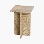 Marble side table bidasar - Image 2