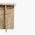 Marble side table bidasar - Image 4